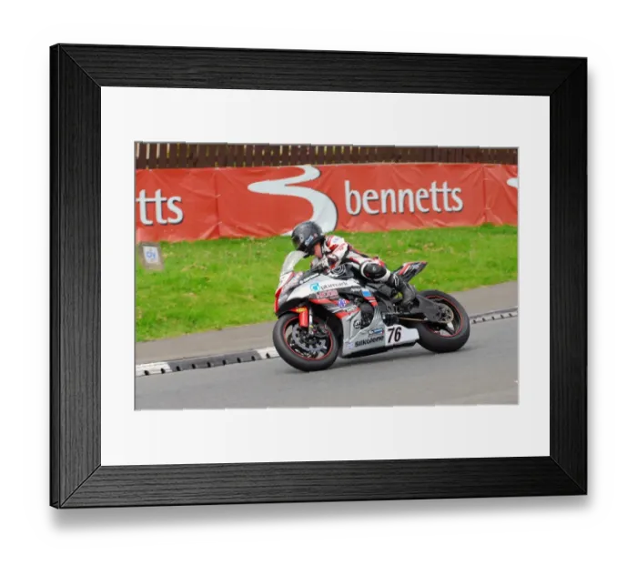 Framed Print : Xavier Denis (Kawasaki) 2015 Senior TT Framed Print : Xavier Denis (Kawasaki) 2015 Senior TT