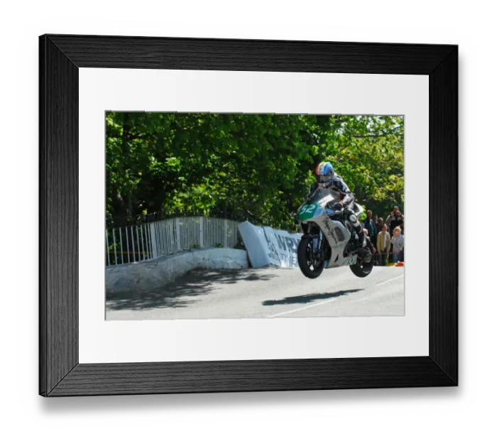 Framed Print : Adam Child (Kawasaki) 2015 Lightweight TT Framed Print : Adam Child (Kawasaki) 2015 Lightweight TT
