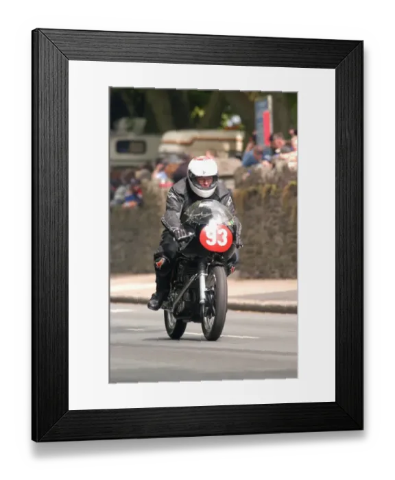 Framed Print : Frank Kay (Mead Norton) 2004 Classic Parade Lap Framed Print : Frank Kay (Mead Norton) 2004 Classic Parade Lap