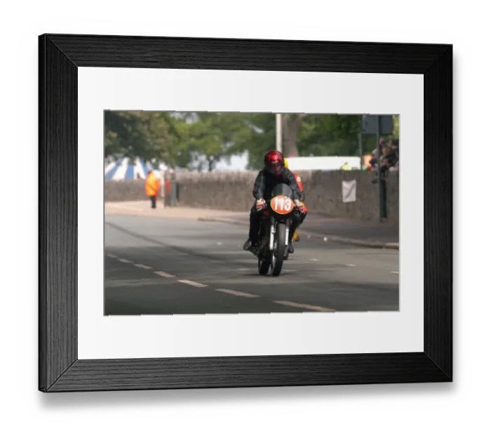 Framed Print : Trevor Burgess (Matchless) 2004 Classic Parade Lap Framed Print : Trevor Burgess (Matchless) 2004 Classic Parade Lap