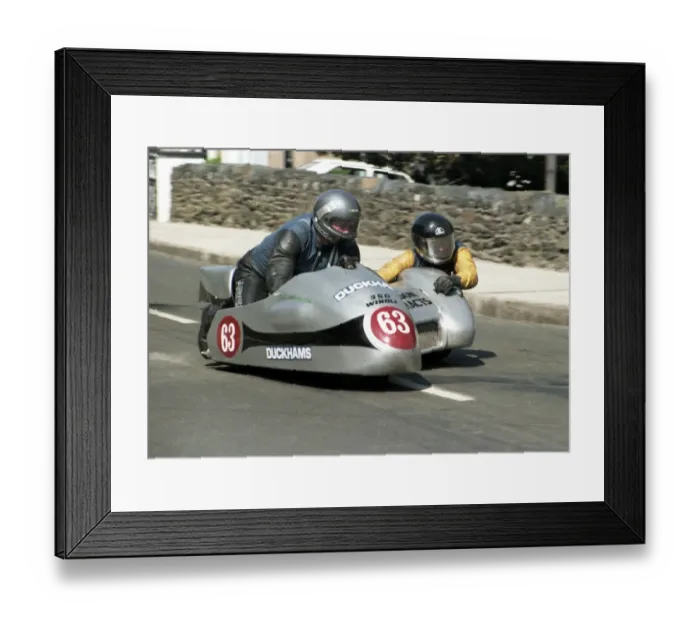Framed Print : Dick Hawes & Eddy Kiff (Anderson Yamaha) 1985 Sidecar TT Framed Print : Dick Hawes & Eddy Kiff (Anderson Yamaha) 1985 Sidecar TT
