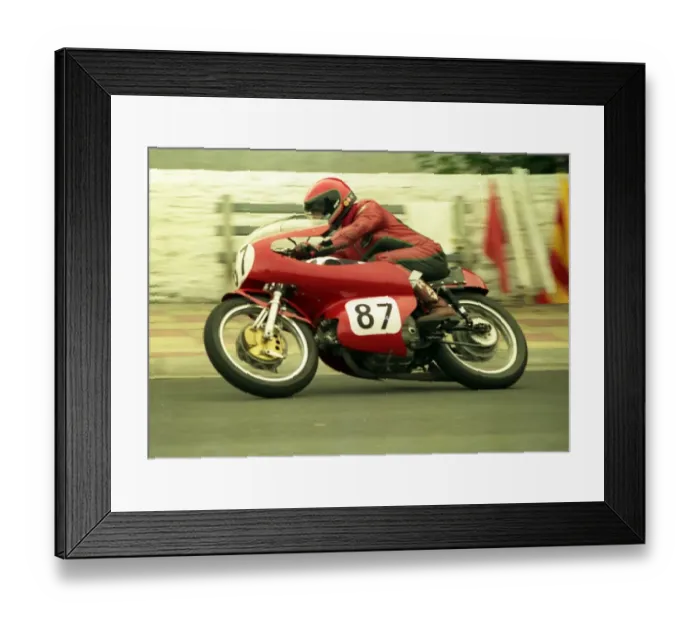 Framed Print : Dave Dock (Aermacchi) 1989 Classic Manx Grand Prix Framed Print : Dave Dock (Aermacchi) 1989 Classic Manx Grand Prix