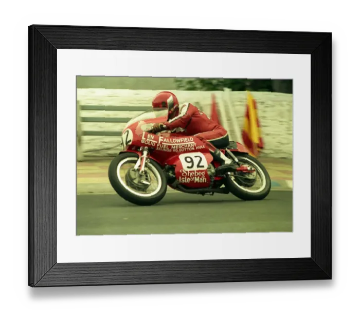 Framed Print : Len Fallowfield (Aermacchi) 1989 Classic Manx Grand Prix Framed Print : Len Fallowfield (Aermacchi) 1989 Classic Manx Grand Prix