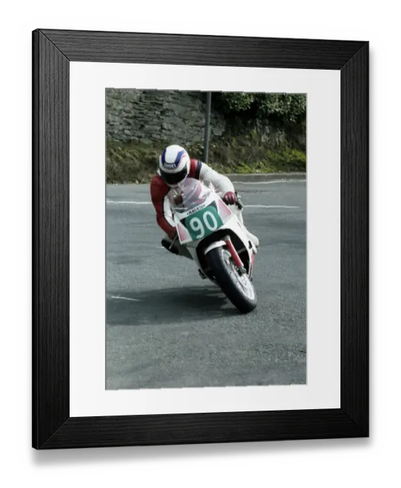 Framed Print : David Chambers (Yamaha) 1992 Lightweight Manx Grand Prix Framed Print : David Chambers (Yamaha) 1992 Lightweight Manx Grand Prix