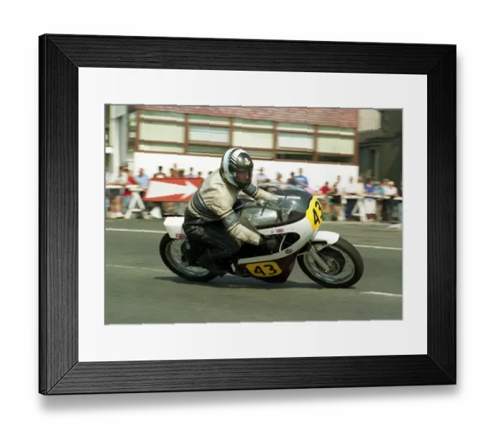 Framed Print : Bob Hirst (Seeley) 1991 Senior Manx Grand Prix Framed Print : Bob Hirst (Seeley) 1991 Senior Manx Grand Prix