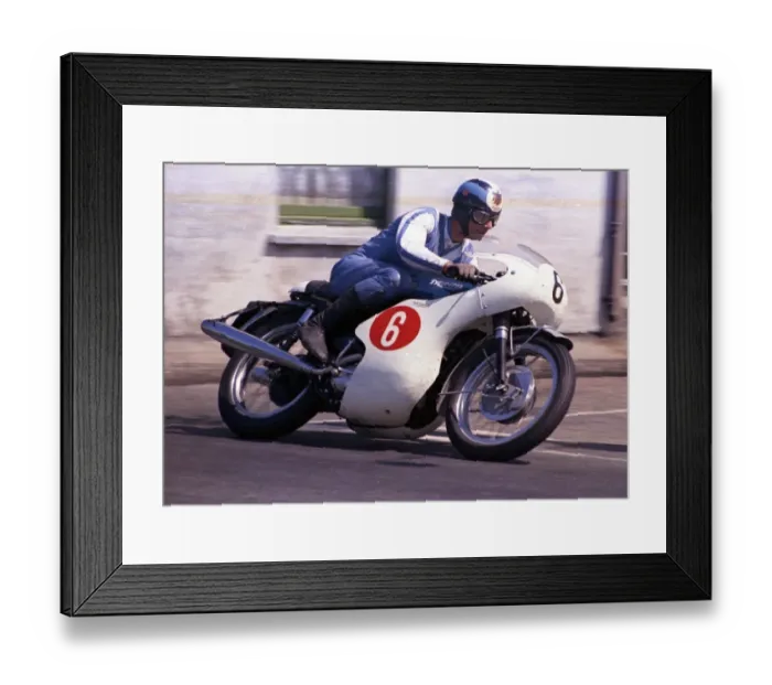 Framed Print : Steve Jolly (Triumph) 1969 Production TT Framed Print : Steve Jolly (Triumph) 1969 Production TT
