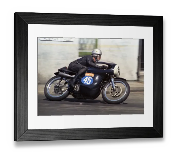 Framed Print : David May (Norton) 1969 Junior TT Framed Print : David May (Norton) 1969 Junior TT