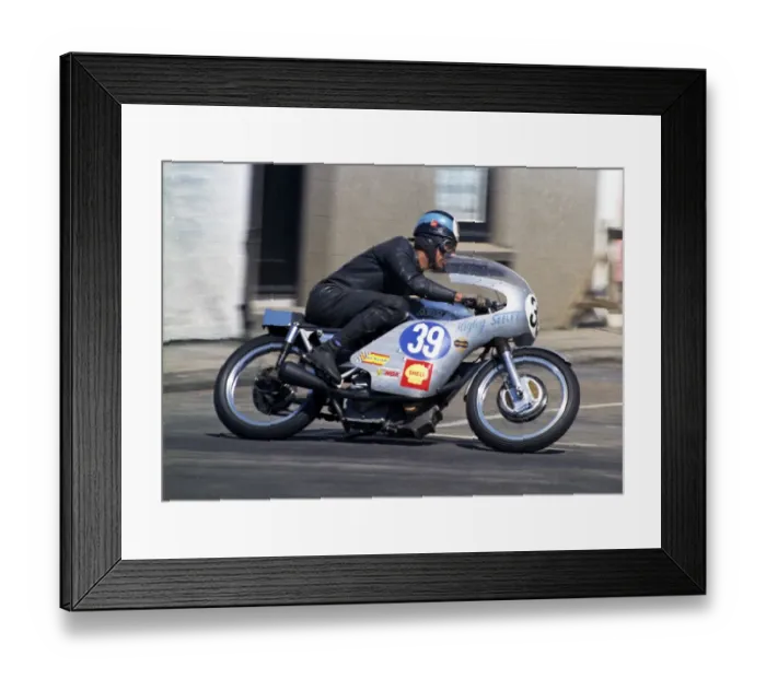 Framed Print : Steve Jolly (Seeley) 1969 Junior TT Framed Print : Steve Jolly (Seeley) 1969 Junior TT