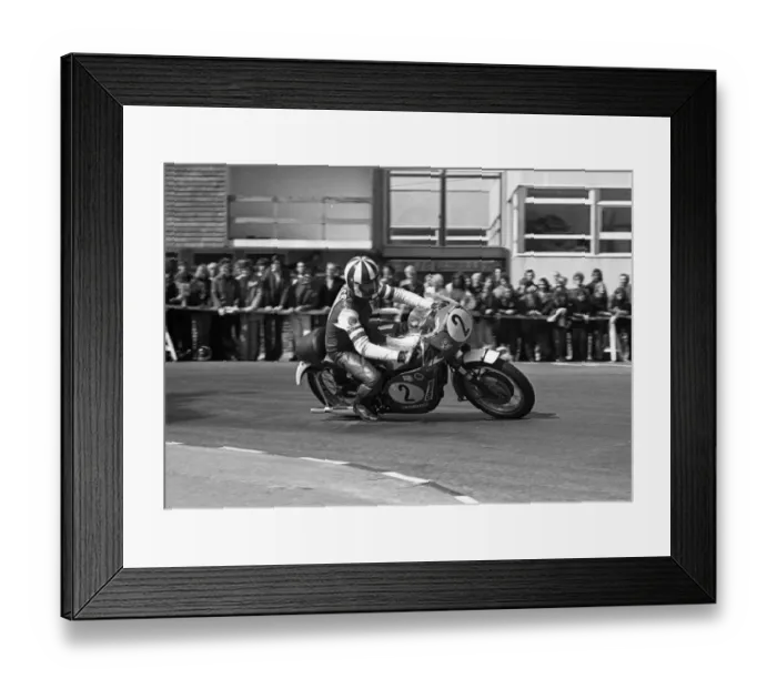 Framed Print : Tony Rodger (Triumph) 1975 Production TT Framed Print : Tony Rodger (Triumph) 1975 Production TT