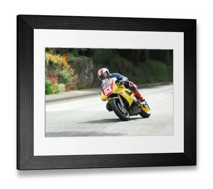 Framed Print : Richard Wilson (Yamaha) 2013 Newcomers Manx Grand Prix Framed Print : Richard Wilson (Yamaha) 2013 Newcomers Manx Grand Prix