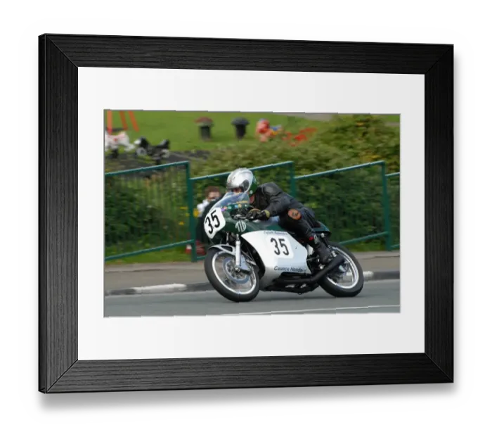 Framed Print : Barry Davies (Honda) 2007 Junior Classic Manx Grand Prix Framed Print : Barry Davies (Honda) 2007 Junior Classic Manx Grand Prix
