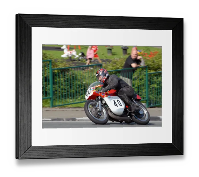 Framed Print : Harold Bromiley (Bultaco) 2007 Junior Classic Manx Grand Prix Framed Print : Harold Bromiley (Bultaco) 2007 Junior Classic Manx Grand Prix