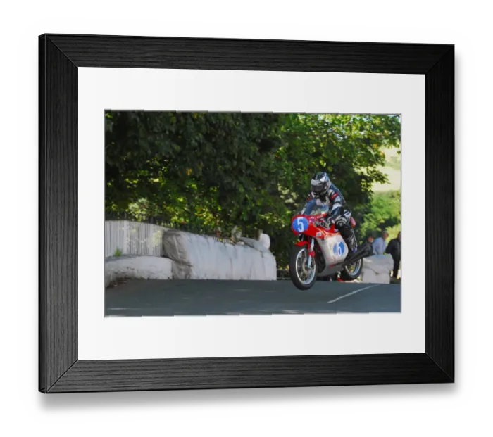 Framed Print : Michael Dunlop (MV) 2016 Junior Classic TT Framed Print : Michael Dunlop (MV) 2016 Junior Classic TT