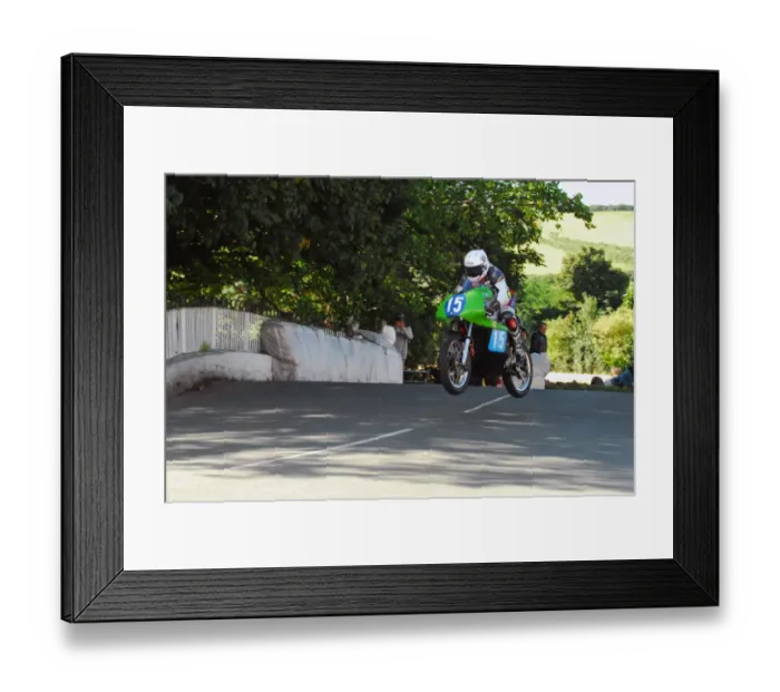 Framed Print : Danny Webb (Norton) 2016 Junior Classic TT Framed Print : Danny Webb (Norton) 2016 Junior Classic TT