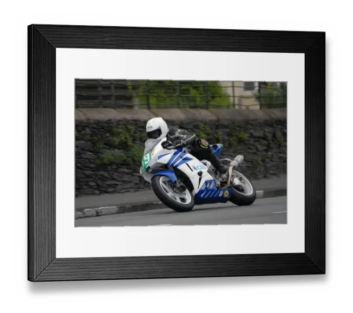 Framed Print : Myles Byrne (Honda) 2007 Ultra Lightweight Manx Grand Prix Framed Print : Myles Byrne (Honda) 2007 Ultra Lightweight Manx Grand Prix