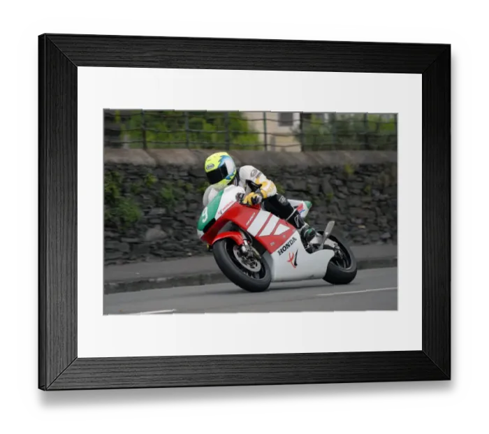Framed Print : Mark Waddell (Honda) 2007 Lightweight Manx Grand Prix Framed Print : Mark Waddell (Honda) 2007 Lightweight Manx Grand Prix