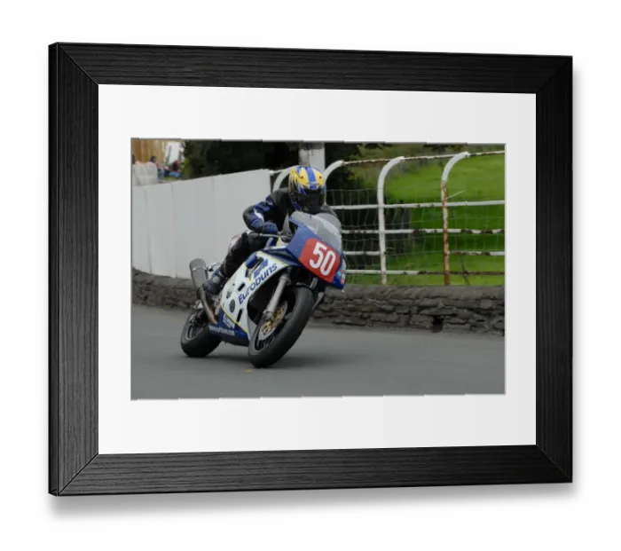 Framed Print : Brian Clarke (Yamaha) 2007 Newcomers Manx Grand Prix Framed Print : Brian Clarke (Yamaha) 2007 Newcomers Manx Grand Prix