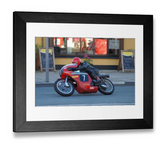 Framed Print : Allan Brew (Seeley) 2008 Senior Classic Manx Grand Prix Framed Print : Allan Brew (Seeley) 2008 Senior Classic Manx Grand Prix