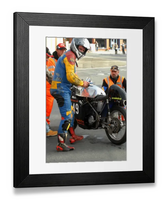 Framed Print : David Coughland (Seeley) 2008 Senior Classic Manx Grand Prix Framed Print : David Coughland (Seeley) 2008 Senior Classic Manx Grand Prix