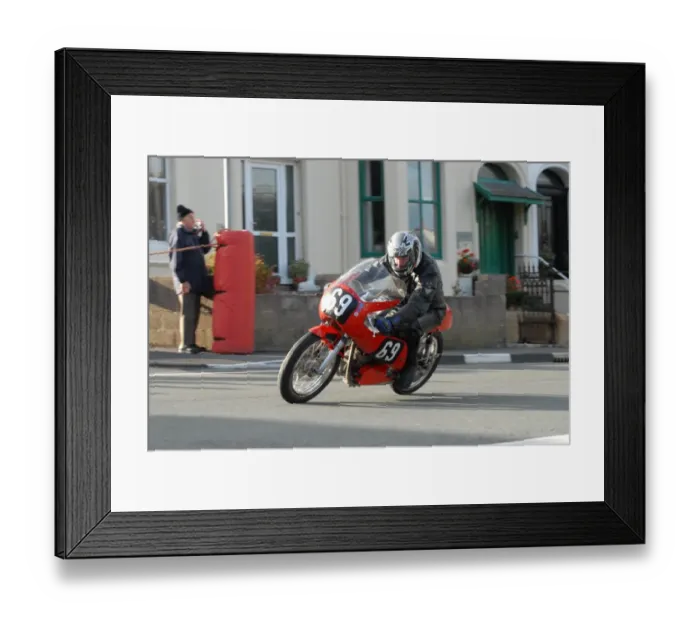 Framed Print : David Burrell (Velocette Norton) 2008 Senior Classic Manx Grand Prix Framed Print : David Burrell (Velocette Norton) 2008 Senior Classic Manx Grand Prix
