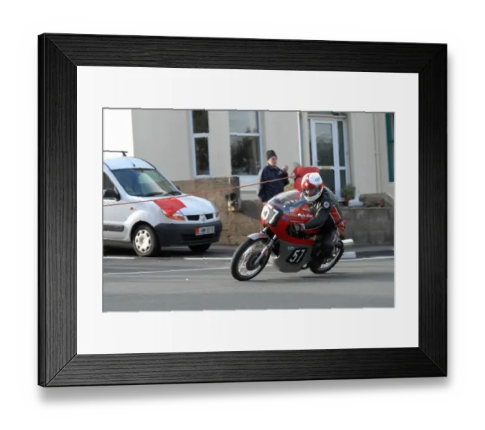 Framed Print : Les Cross (Seeley G50) 2008 Senior Classic Manx Grand Prix Framed Print : Les Cross (Seeley G50) 2008 Senior Classic Manx Grand Prix