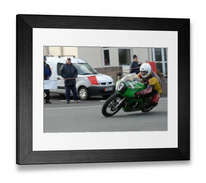 Framed Print : Steve Linsdell (Paton) 2008 Senior Classic Manx Grand Prix Framed Print : Steve Linsdell (Paton) 2008 Senior Classic Manx Grand Prix