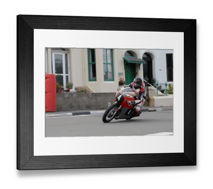 Framed Print : Gary Johnson (MV) 2008 Senior Classic Manx Grand Prix Framed Print : Gary Johnson (MV) 2008 Senior Classic Manx Grand Prix