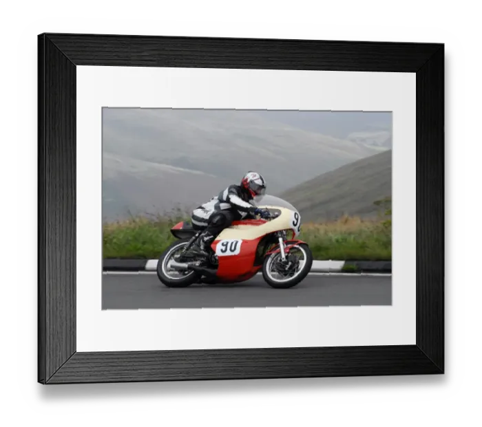 Framed Print : Ian Rycroft (Kawasaki) 2008 Lightweight Classic Manx Grand Prix Framed Print : Ian Rycroft (Kawasaki) 2008 Lightweight Classic Manx Grand Prix