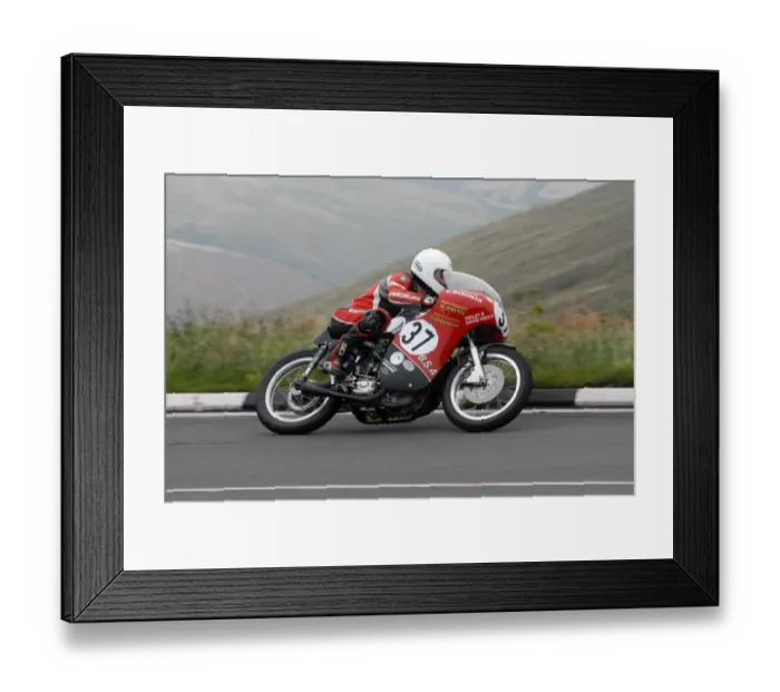 Framed Print : Richard Bairstow (BSA) 2008 Junior Classic Manx Grand Prix Framed Print : Richard Bairstow (BSA) 2008 Junior Classic Manx Grand Prix
