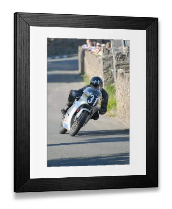 Framed Print : Chris Barratt (Yamaha) 2008 Billown TT race Framed Print : Chris Barratt (Yamaha) 2008 Billown TT race