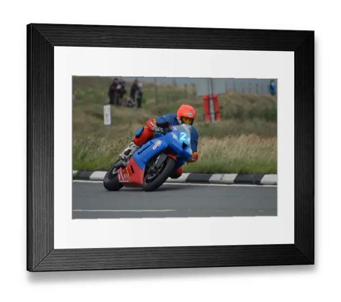 Framed Print : Rodger Wibberley (Kawasaki) 2008 Junior Manx Grand Prix Framed Print : Rodger Wibberley (Kawasaki) 2008 Junior Manx Grand Prix