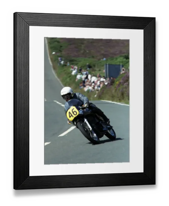Framed Print : Wally Dawson (Norton) 1993 Senior Classic Manx Grand Prix Framed Print : Wally Dawson (Norton) 1993 Senior Classic Manx Grand Prix
