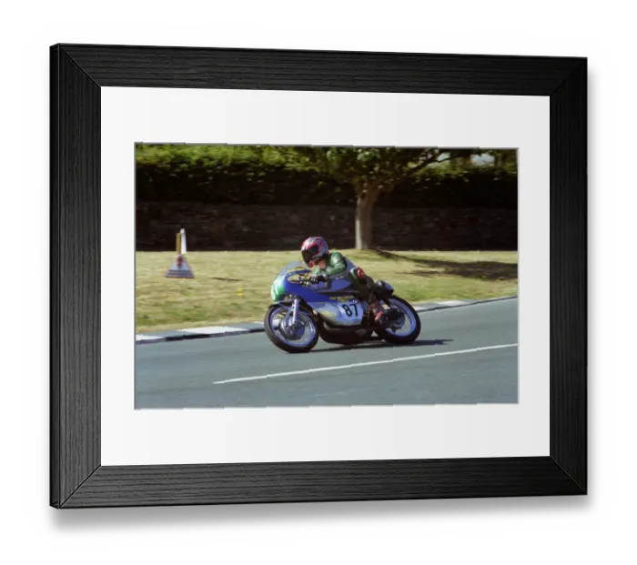 Framed Print : Barry Wood (Suzuki) 2003 Lightweight Classic Manx Grand Prix Framed Print : Barry Wood (Suzuki) 2003 Lightweight Classic Manx Grand Prix