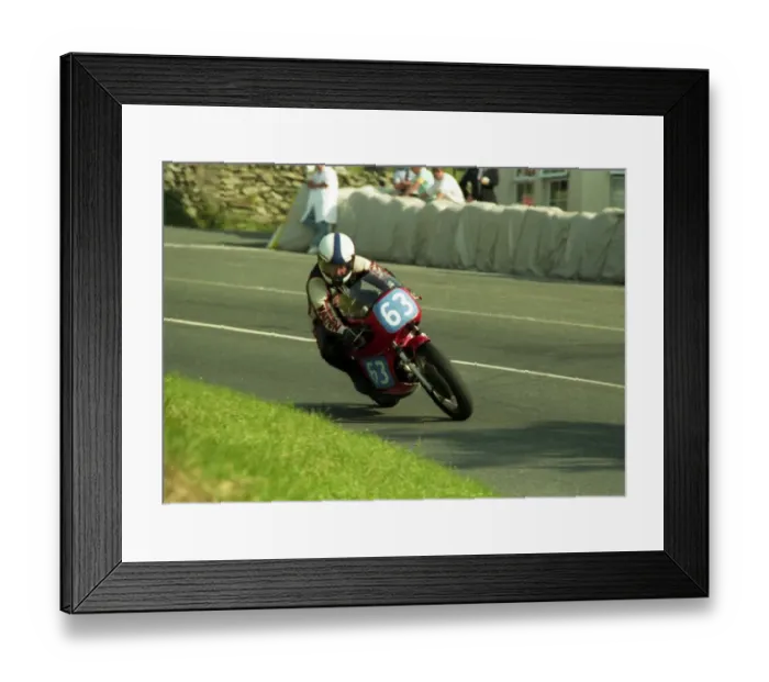 Framed Print : Chris Walton (Aermacchi) 1991 Junior Classic Manx Grand Prix Framed Print : Chris Walton (Aermacchi) 1991 Junior Classic Manx Grand Prix