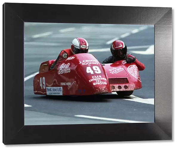 Mike Cain & Clive Price (Yamaha) 1993 Sidecar TT