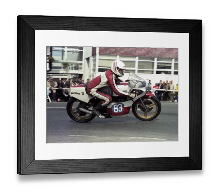 Framed Print : Bob Moore: (Yamaha) 1983 Junior Manx Grand Prix Framed Print : Bob Moore: (Yamaha) 1983 Junior Manx Grand Prix