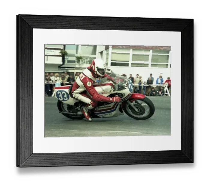 Framed Print : Chris Kneen (Yamaha) 1983 Junior Manx Grand Prix Framed Print : Chris Kneen (Yamaha) 1983 Junior Manx Grand Prix