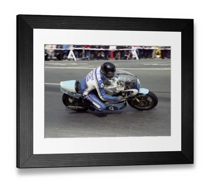 Framed Print : Chris Faulkner (Yamaha) 1983 Junior Manx Grand Prix Framed Print : Chris Faulkner (Yamaha) 1983 Junior Manx Grand Prix