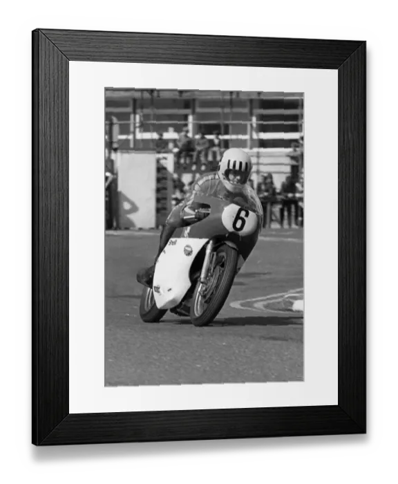 Framed Print : John Cowie (Seeley) 1973 Senior Manx Grand Prix Framed Print : John Cowie (Seeley) 1973 Senior Manx Grand Prix