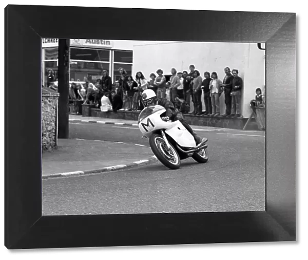 Geoff Duke (Gilera) 1973 Manx Grand Prix