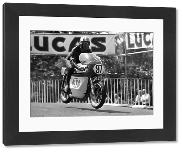 Lance Weil (AJS) 1967 Junior TT