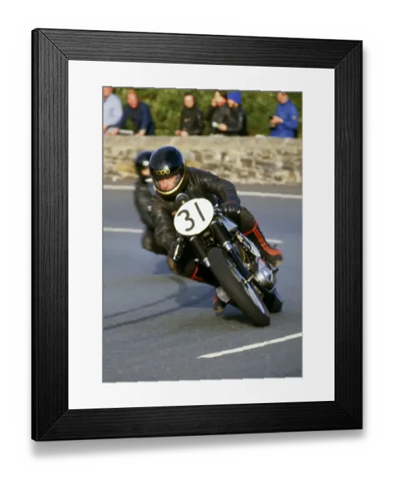 Framed Print : Dale Wilkinson (BSA) 1986 Classic Manx Grand Prix Framed Print : Dale Wilkinson (BSA) 1986 Classic Manx Grand Prix