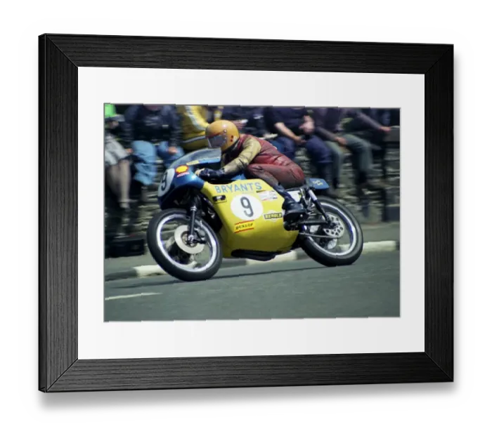 Framed Print : Charlie Sanby (Triumph) 1974 Formula 750 TT Framed Print : Charlie Sanby (Triumph) 1974 Formula 750 TT