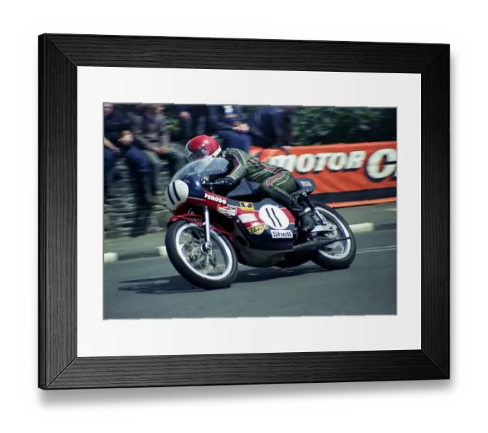 Framed Print : Tony Rutter (Yamaha) 1974 Formula 750 TT Framed Print : Tony Rutter (Yamaha) 1974 Formula 750 TT