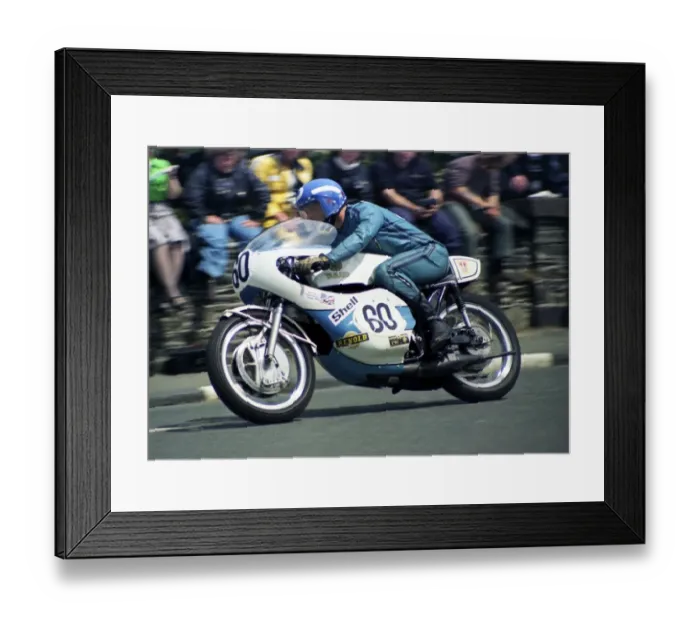 Framed Print : Brian Moses (Yamaha) 1974 Formula 750 TT Framed Print : Brian Moses (Yamaha) 1974 Formula 750 TT