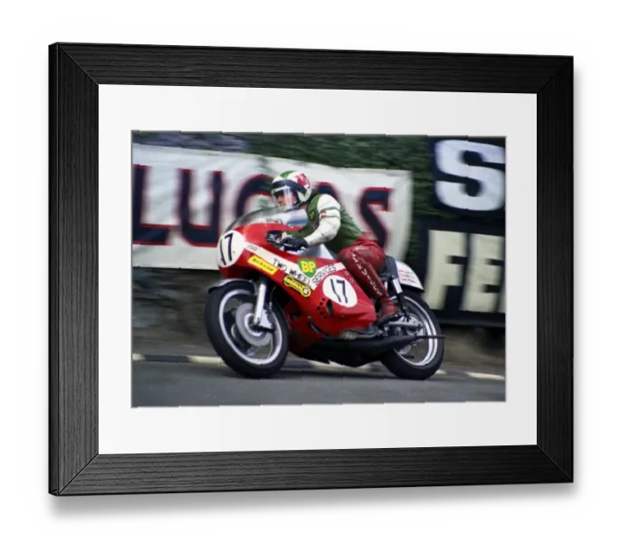 Framed Print : Gordon Pantall (TWS Suzuki) 1974 Formula 750 TT Framed Print : Gordon Pantall (TWS Suzuki) 1974 Formula 750 TT