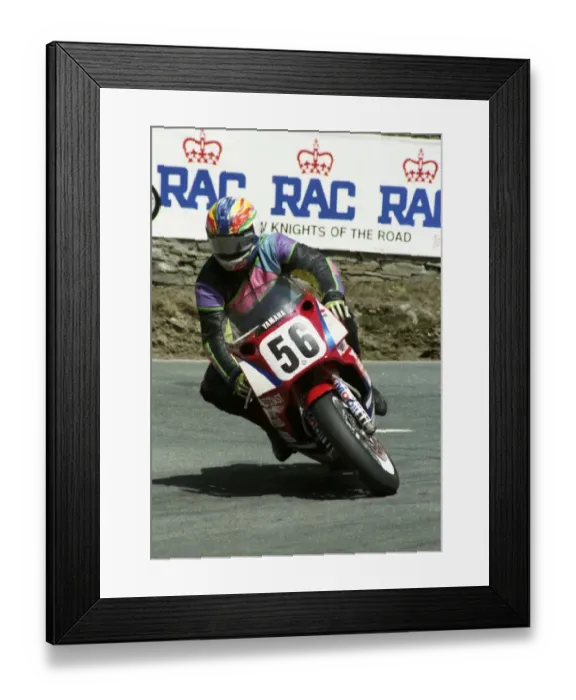 Framed Print : Paul Orritt (Yamaha) 1993 Formula One TT Framed Print : Paul Orritt (Yamaha) 1993 Formula One TT