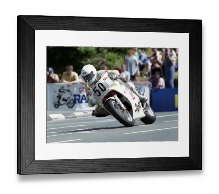 Framed Print : Christopher Downes (Honda) 1993 Formula One TT Framed Print : Christopher Downes (Honda) 1993 Formula One TT