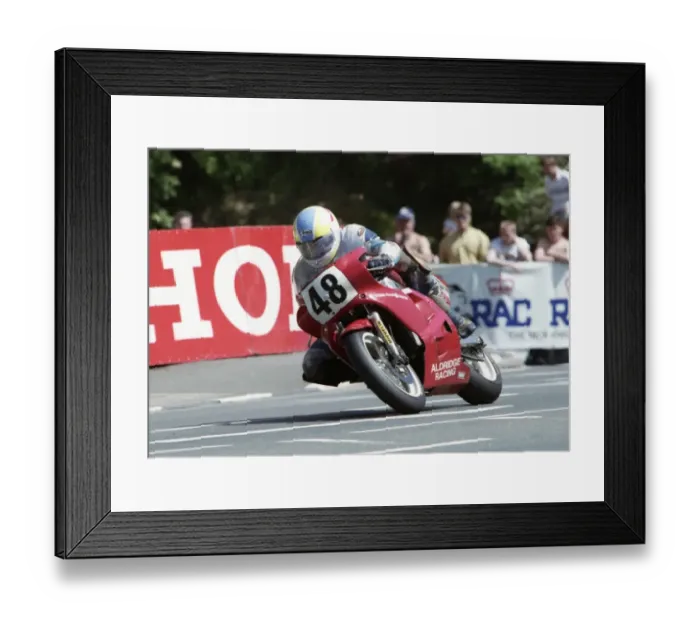 Framed Print : Ralph Sutcliffe (Kawasaki) 1993 Formula One TT Framed Print : Ralph Sutcliffe (Kawasaki) 1993 Formula One TT
