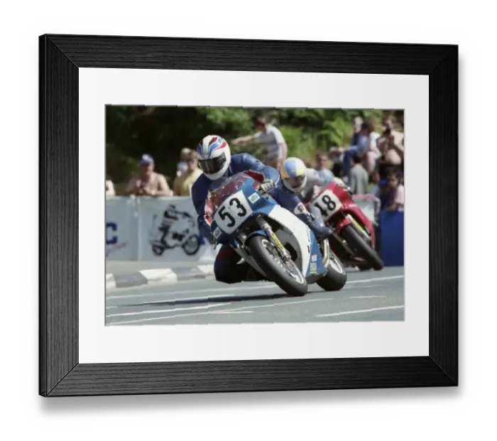 Framed Print : Chris Day (Honda) 1993 Formula One TT Framed Print : Chris Day (Honda) 1993 Formula One TT